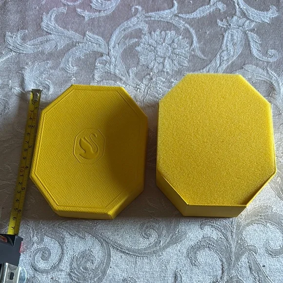 Swarovski Yellow Octagonal Jewelry Box - Picture 6 of 8